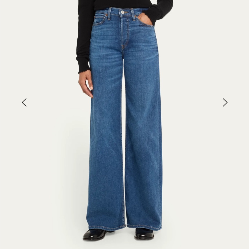 Re/done high rise flare jeans, size 26